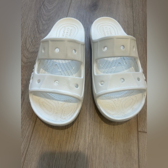 Crocs Unisex Adult Baya Sandal White US Men's 6 Women's 8 - Picture 3 of 10